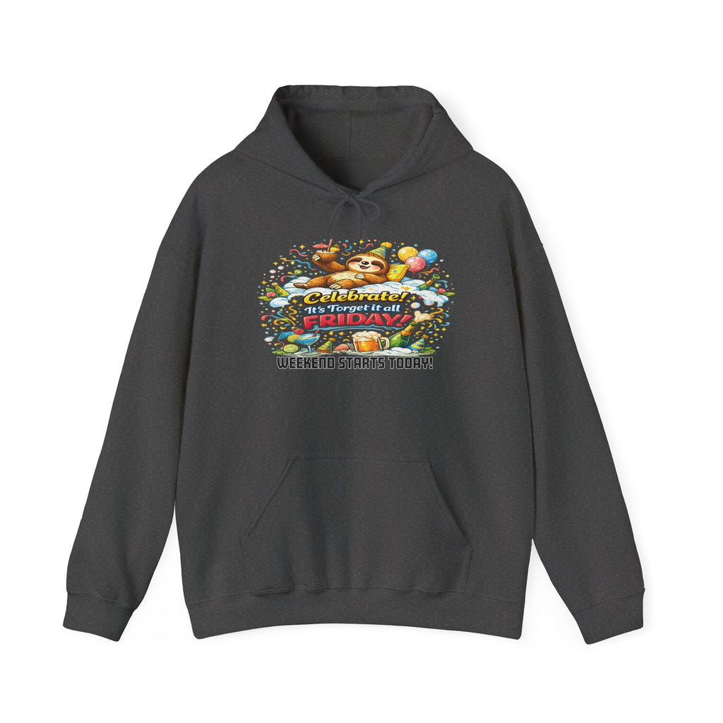Friday - Procrastination Sloth Series Hoodie