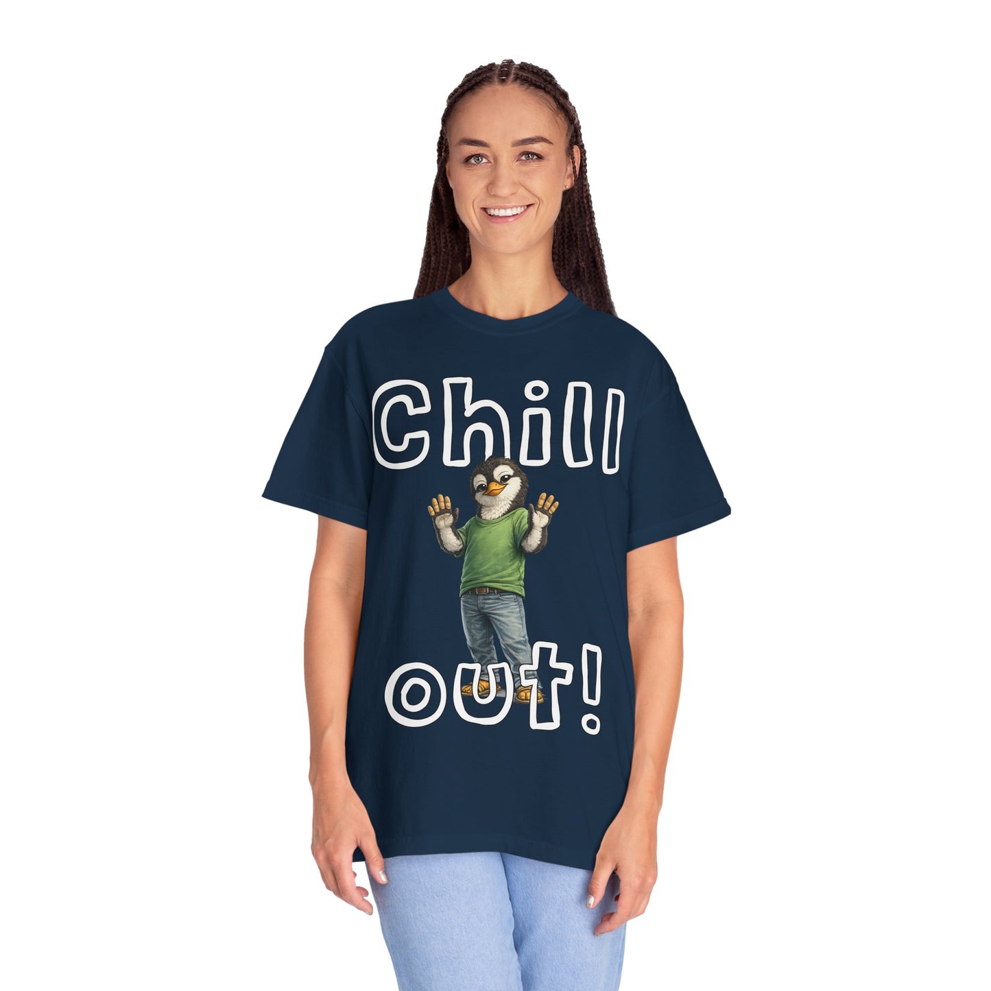 "Chill Out" T-shirt - Penguin Series