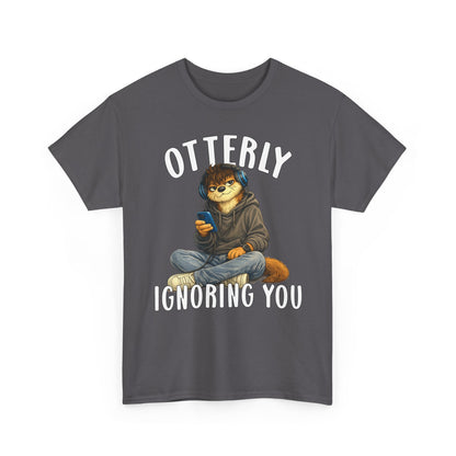 "Otterly Ignoring You" Teen Boy Tee - Otter Series