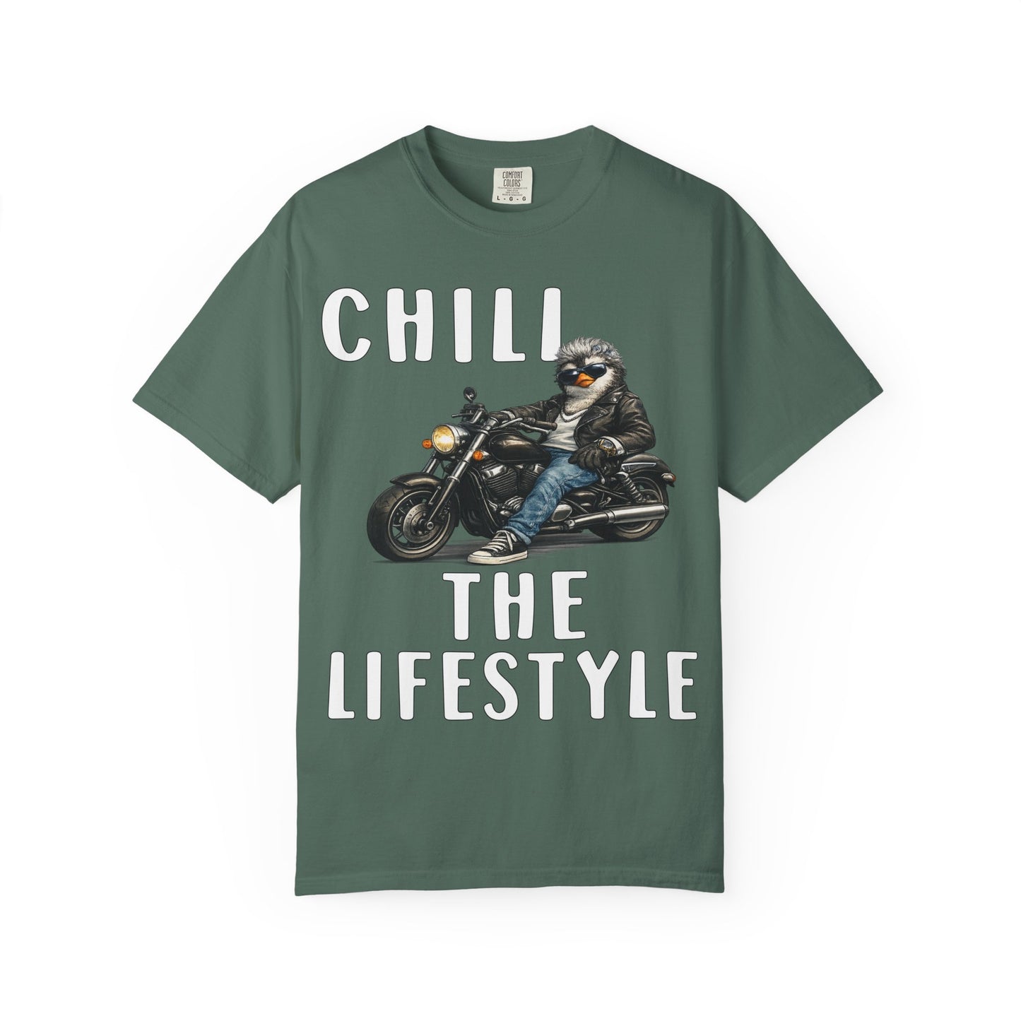 Chill The Lifestyle Grandpa T-shirt -  Penguin Series