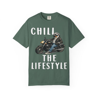 Chill The Lifestyle Grandpa T-shirt -  Penguin Series