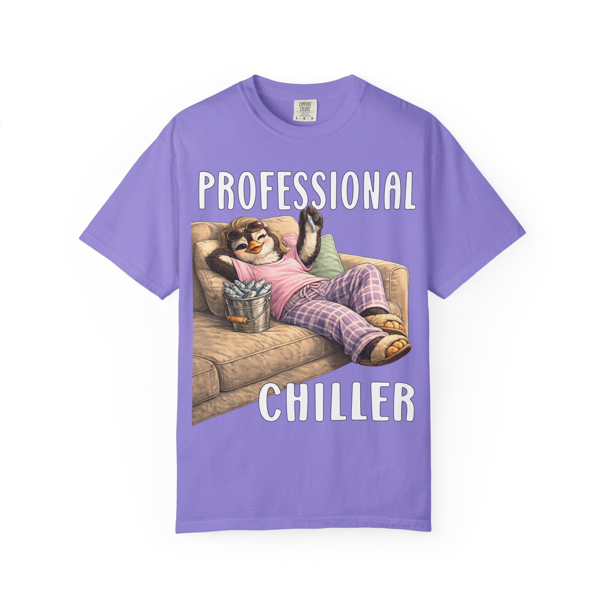 Professional Chiller Girl T-shirt - Penguin Series