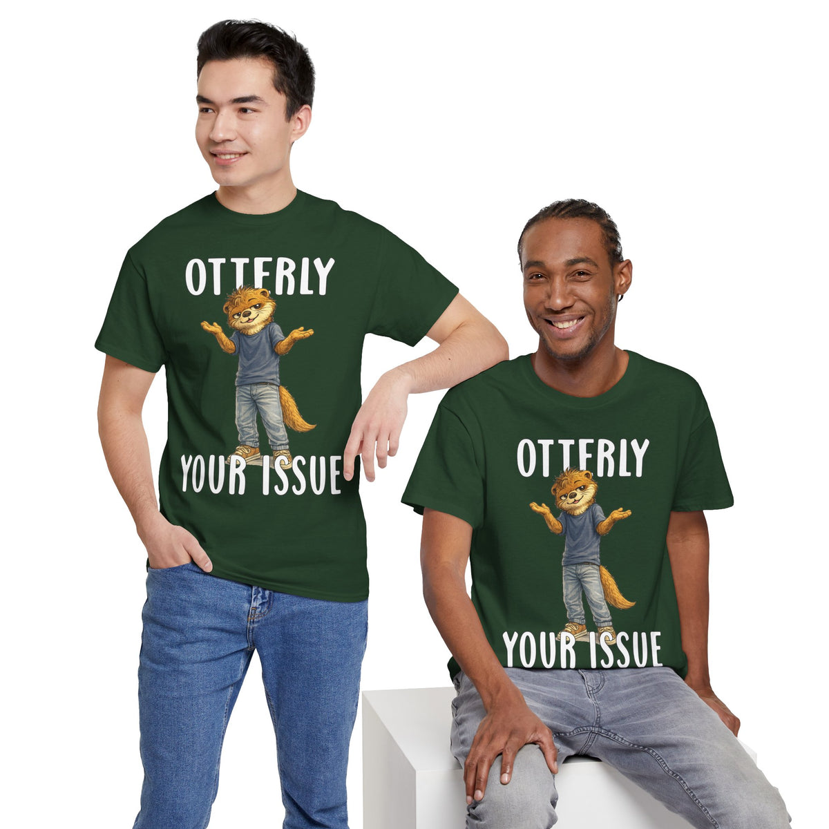 "Otterly Your Issue" Boy Tee - Otter Series