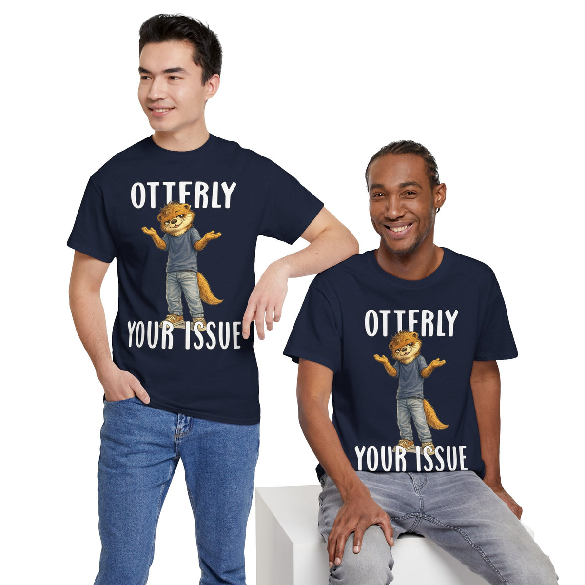 "Otterly Your Issue" Boy Tee - Otter Series