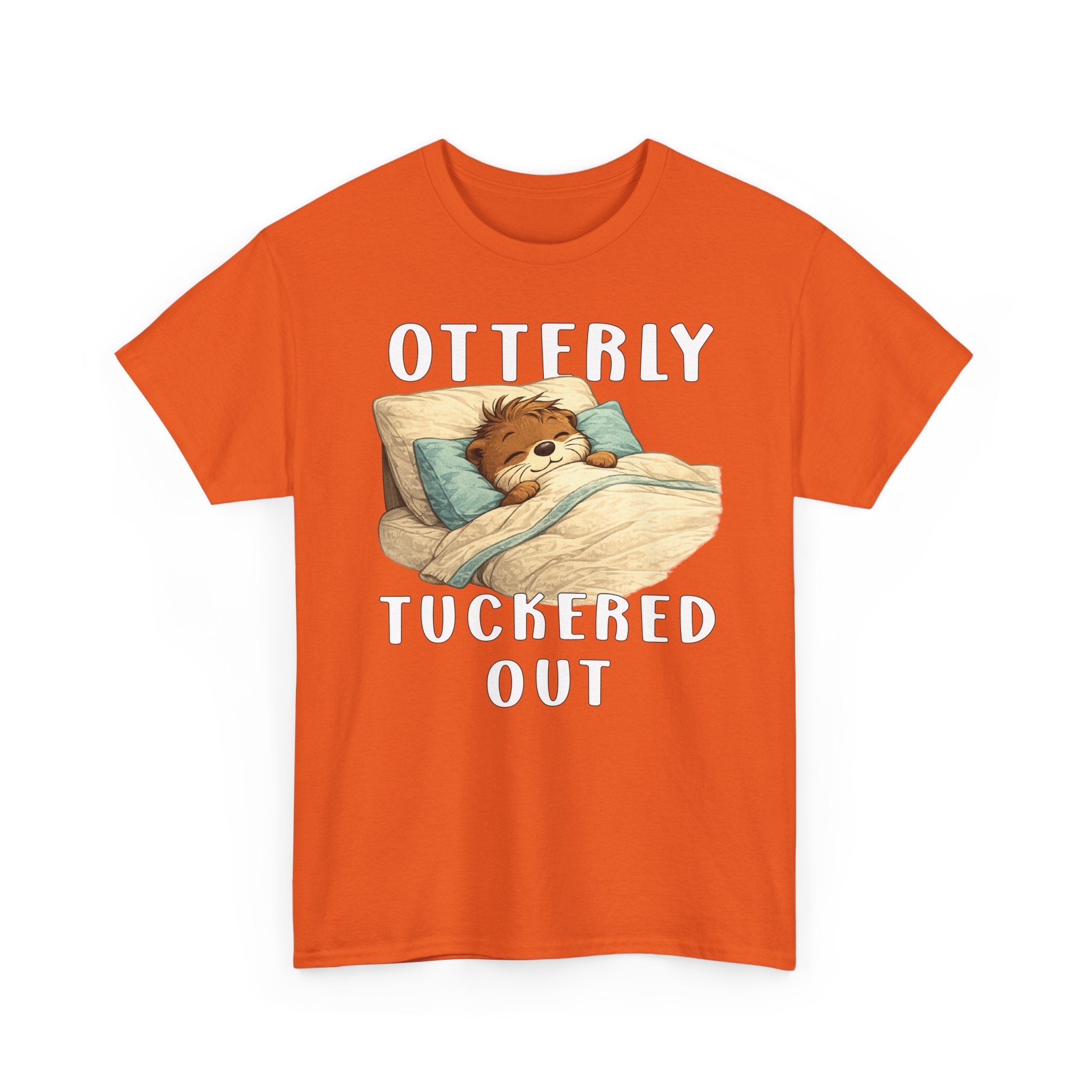 "Otterly Tuckered Out" Tee - Otter Series