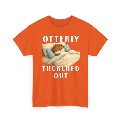 "Otterly Tuckered Out" Tee - Otter Series