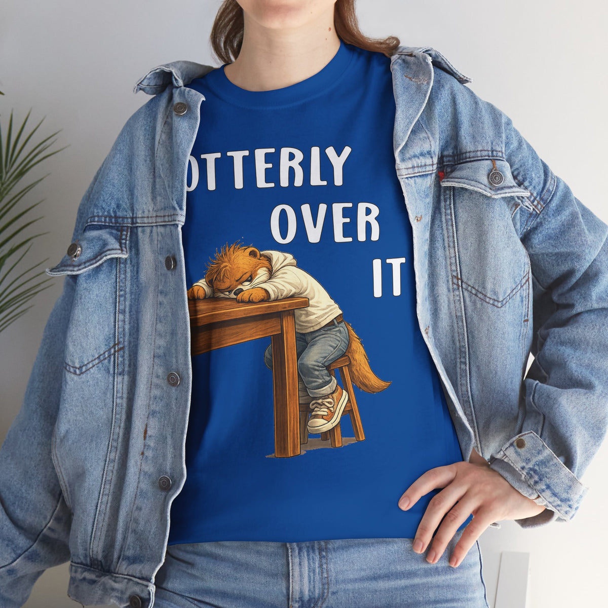 "Otterly Over It" Tee - Otter Series