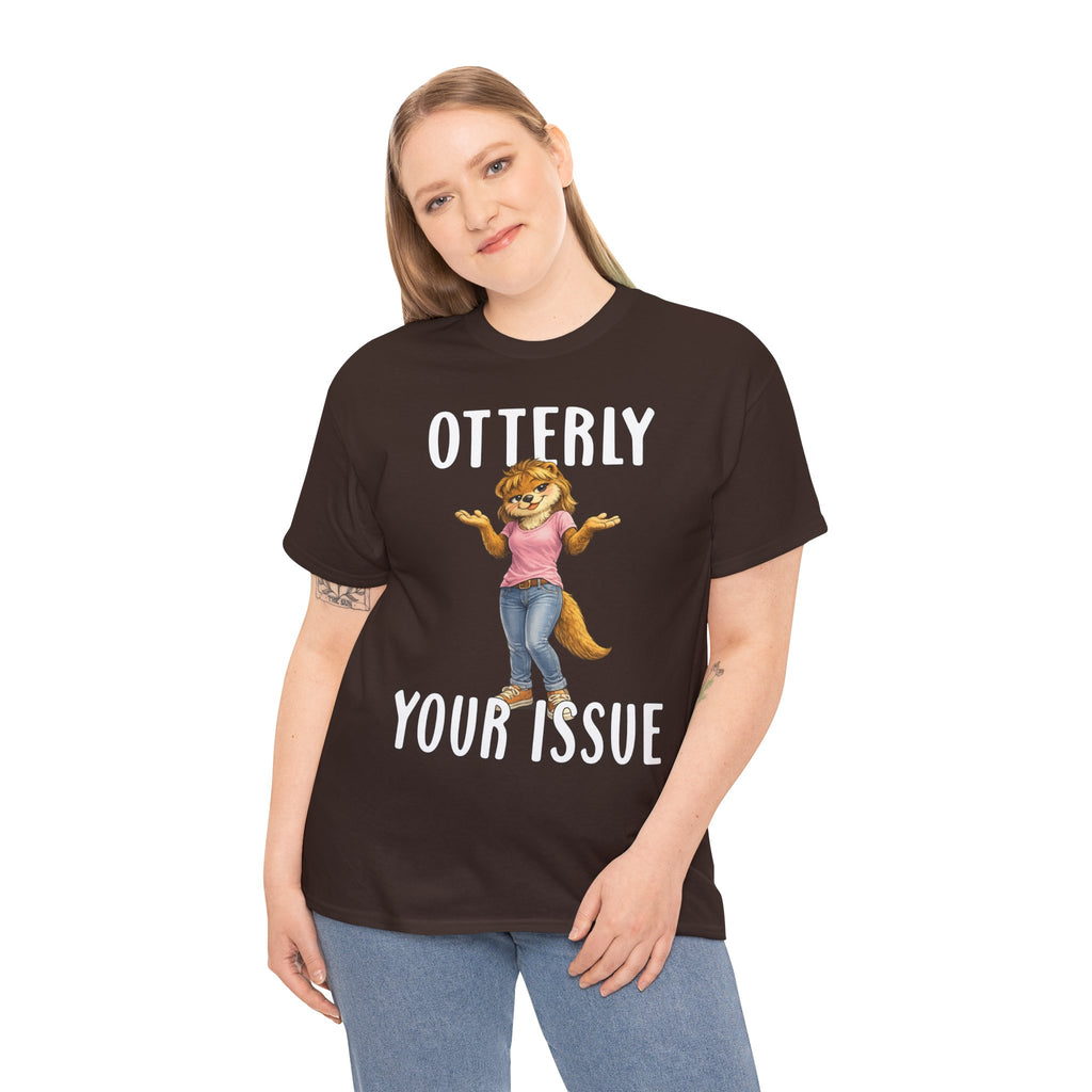 "Otterly Your Issue" Girl Tee - Otter Series