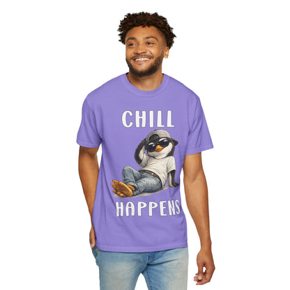 Chill Happens Boy T-shirt - Penguin Series