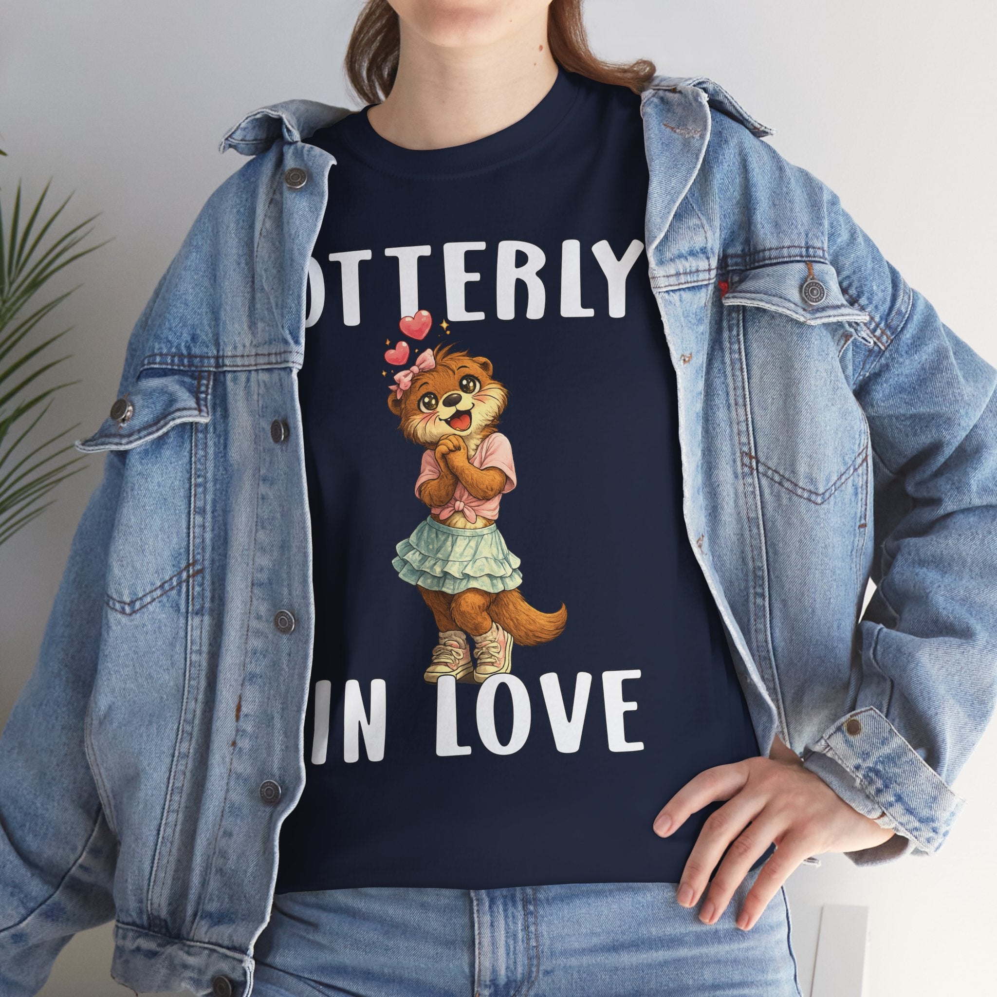 "Otterly In Love" Girl Tee - Otter Series