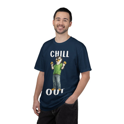 Chill Out Boy T-shirt - Penguin Series