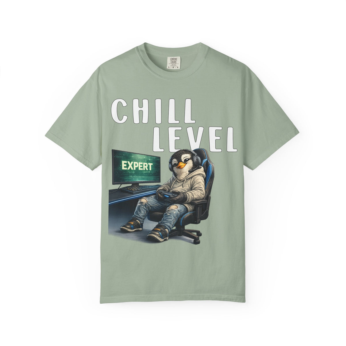 Chill Level Expert Boy T-shirt - Penguin Series