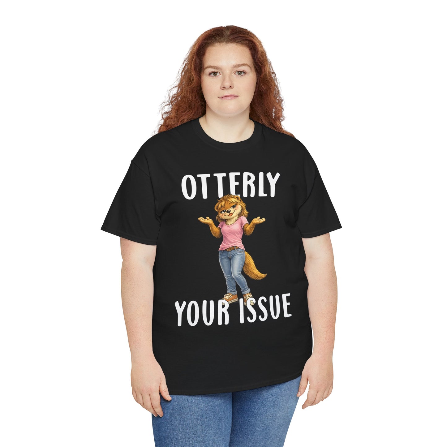 "Otterly Your Issue" Girl Tee - Otter Series