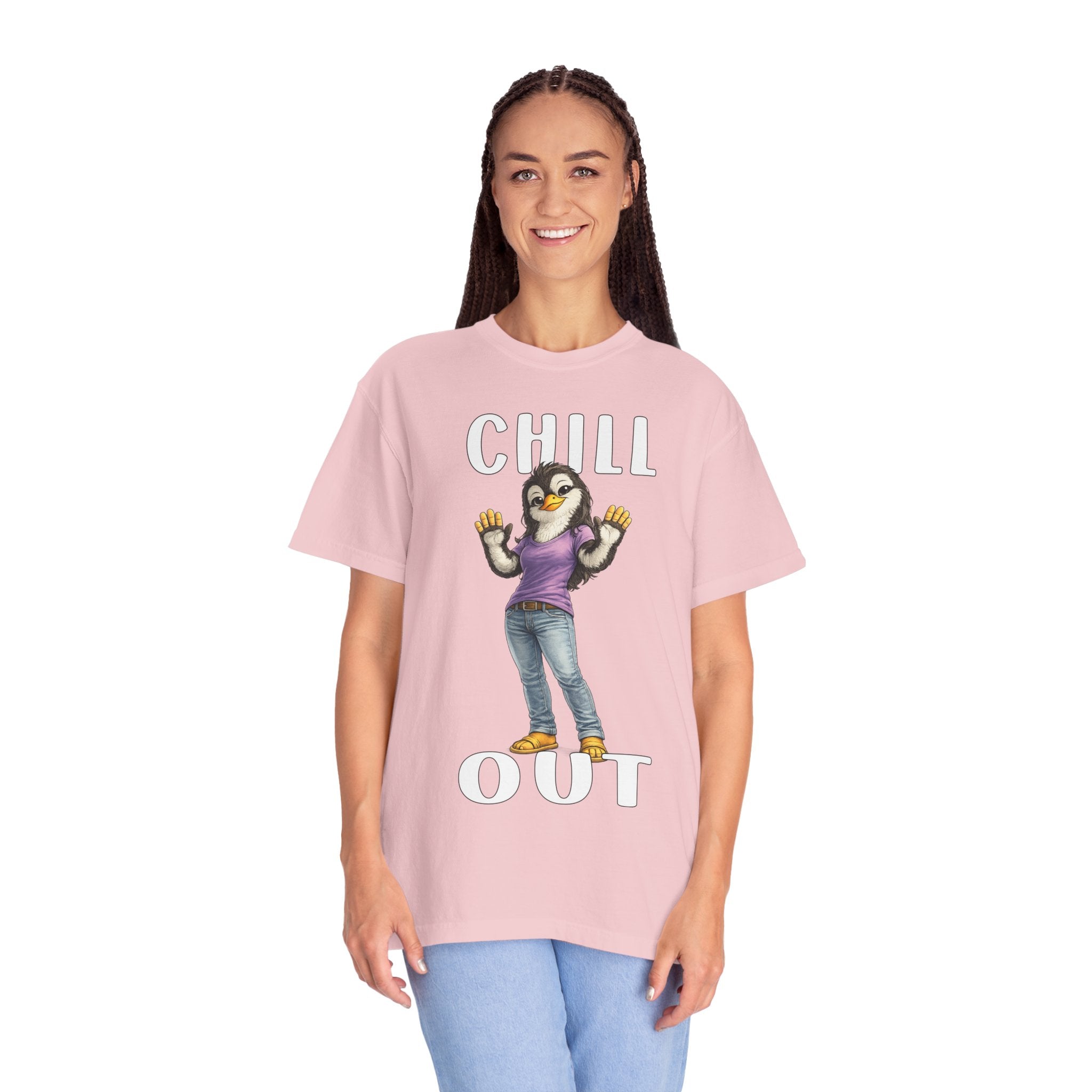 Chill Out Girl T-shirt - Penguin Series