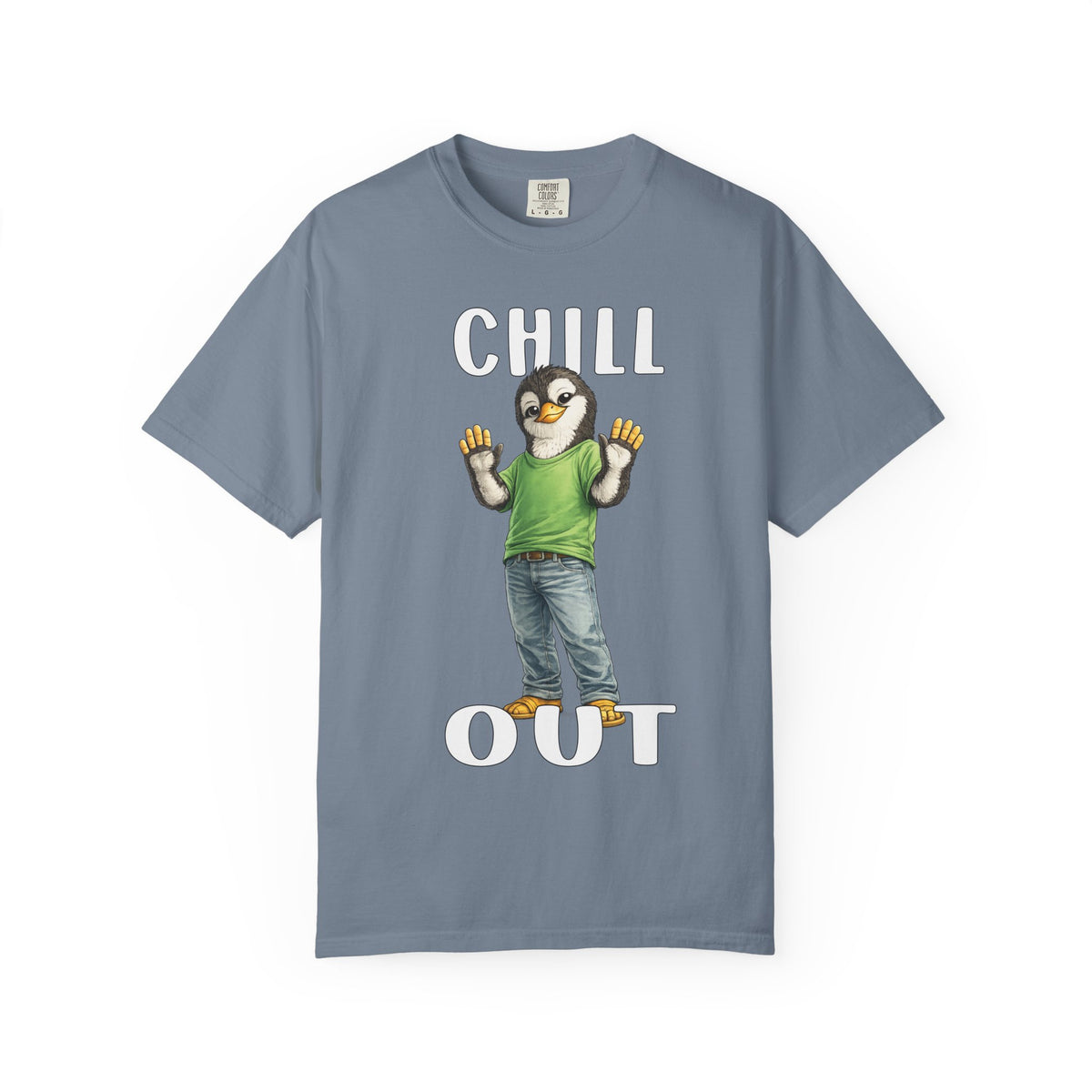 Chill Out Boy T-shirt - Penguin Series