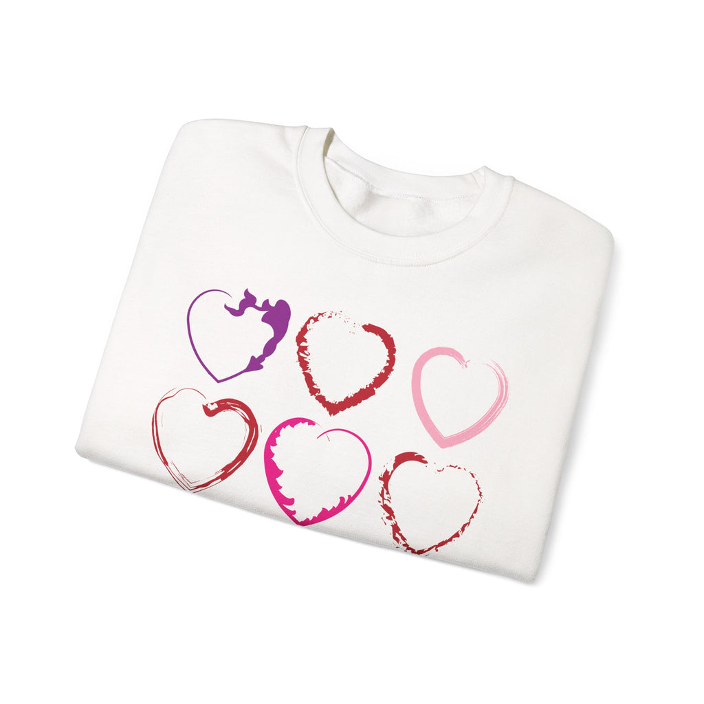 Nine Hearts Valentine's Day Sweatshirt