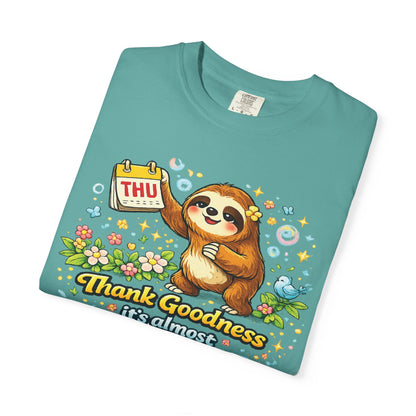 Thursday - Procrastination Sloth Series T-shirt