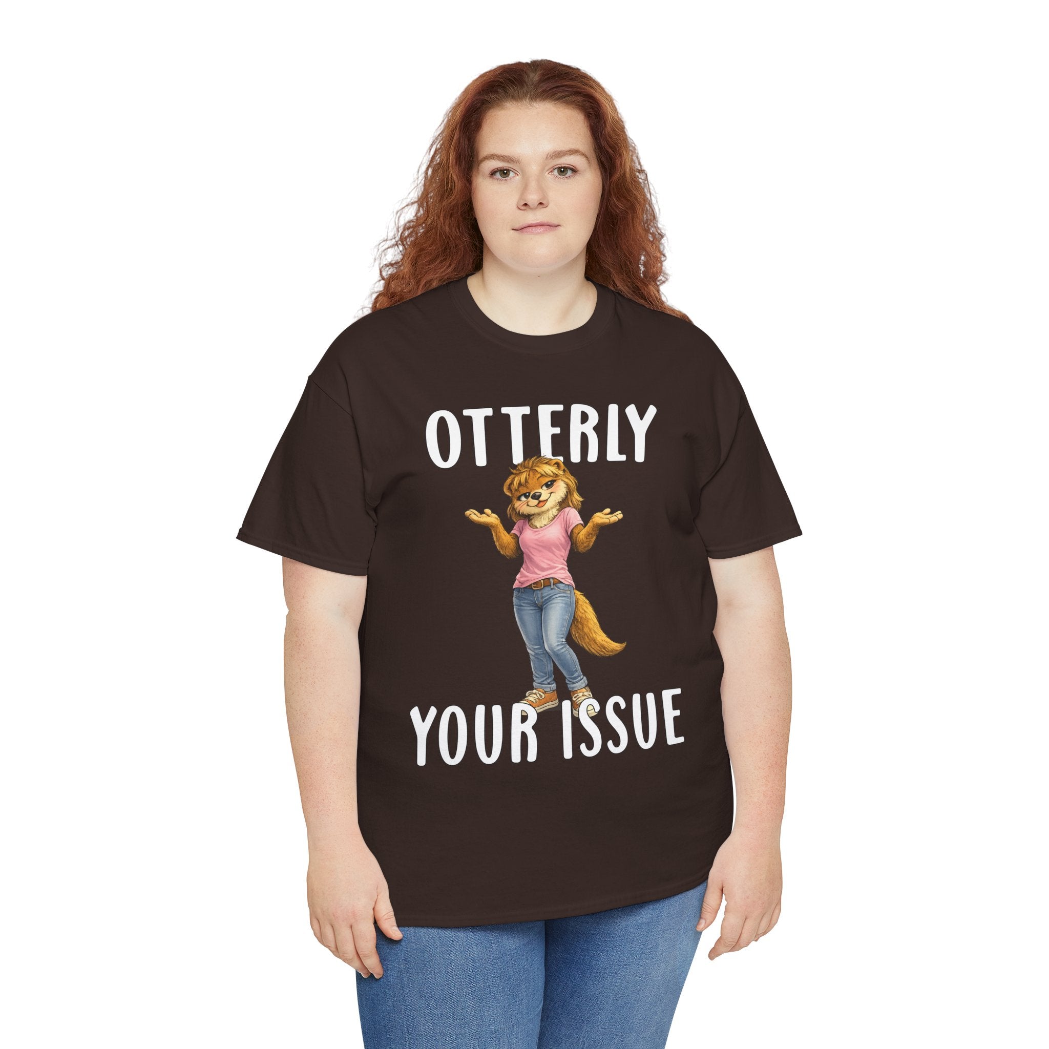 "Otterly Your Issue" Girl Tee - Otter Series