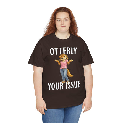 "Otterly Your Issue" Girl Tee - Otter Series