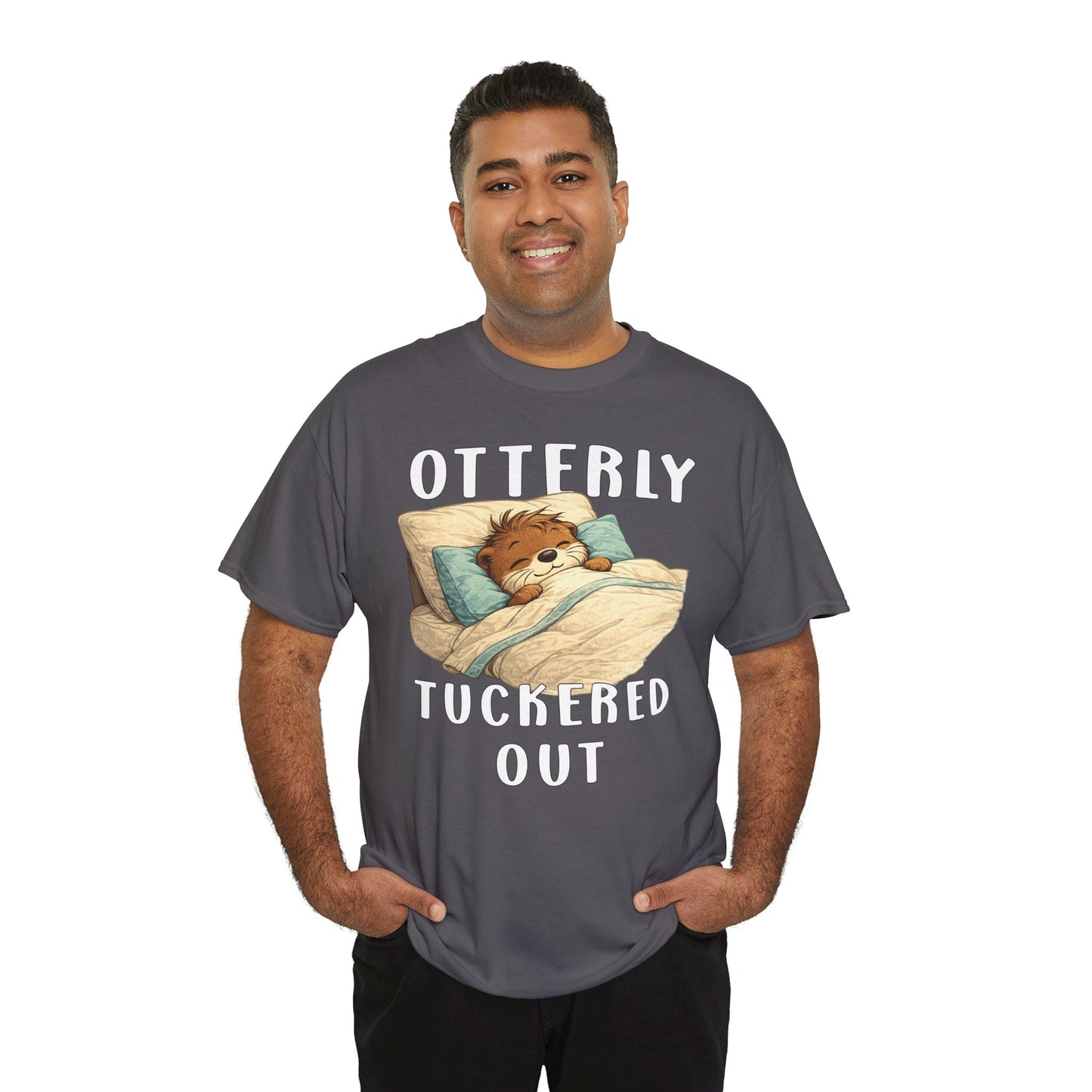 "Otterly Tuckered Out" Tee - Otter Series