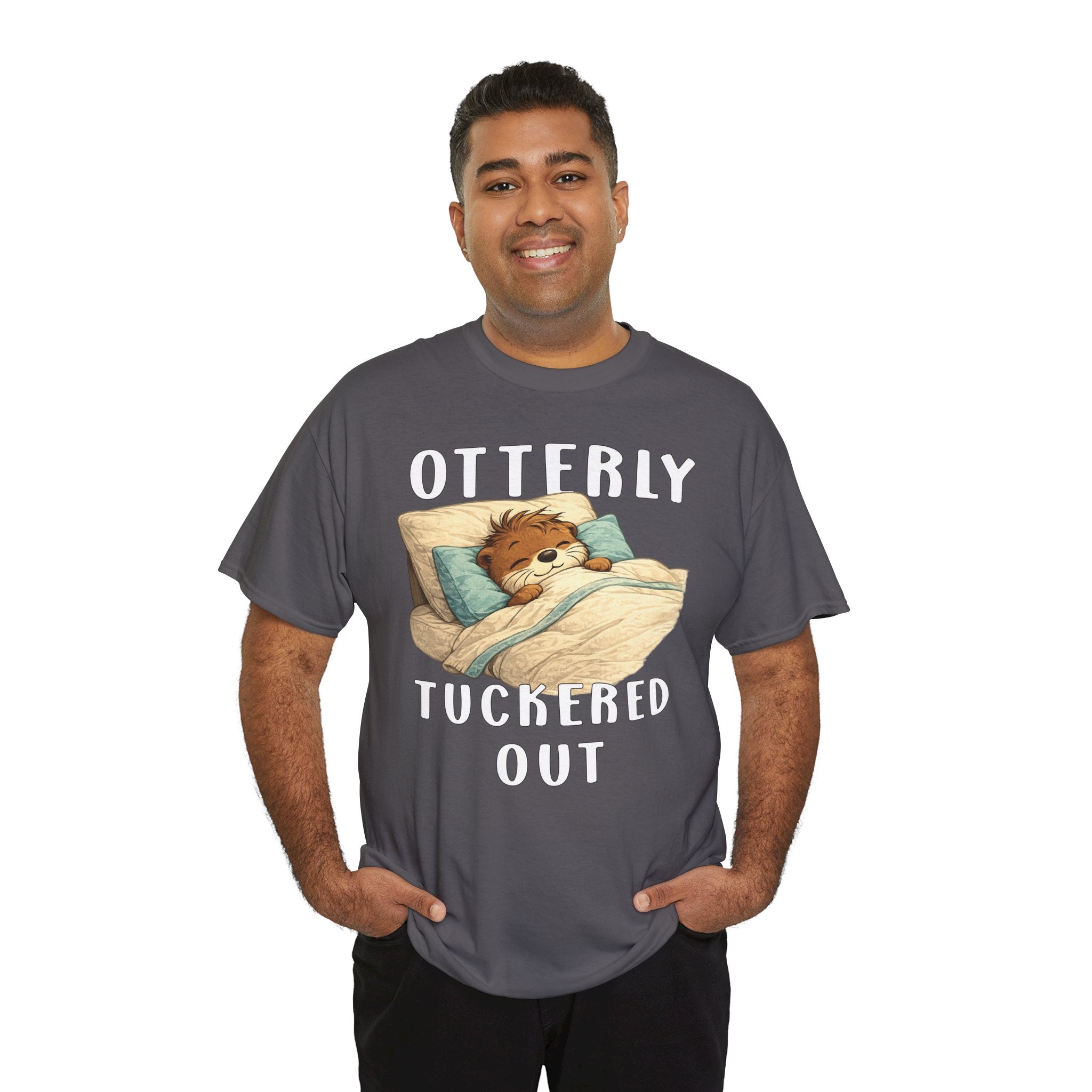 "Otterly Tuckered Out" Tee - Otter Series