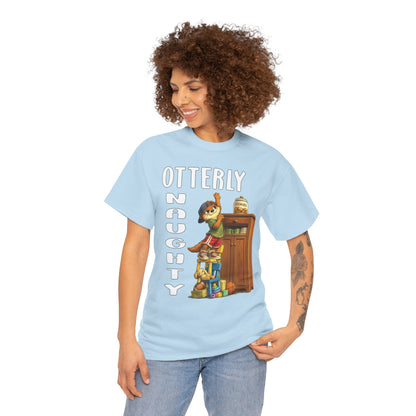 "Otterly Naughty" Tee - Otter series
