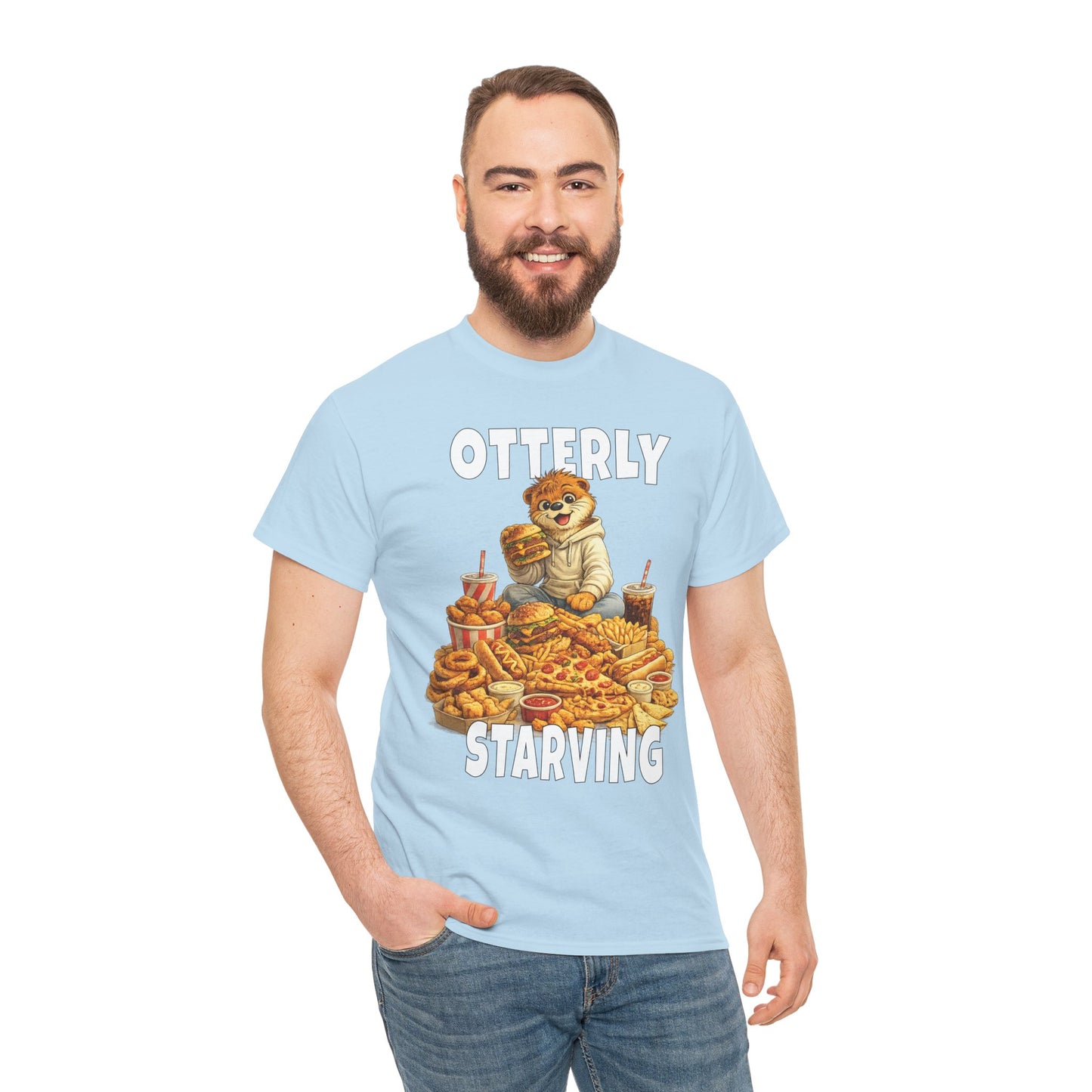 "Otterly Starving" Tee - Otter Series