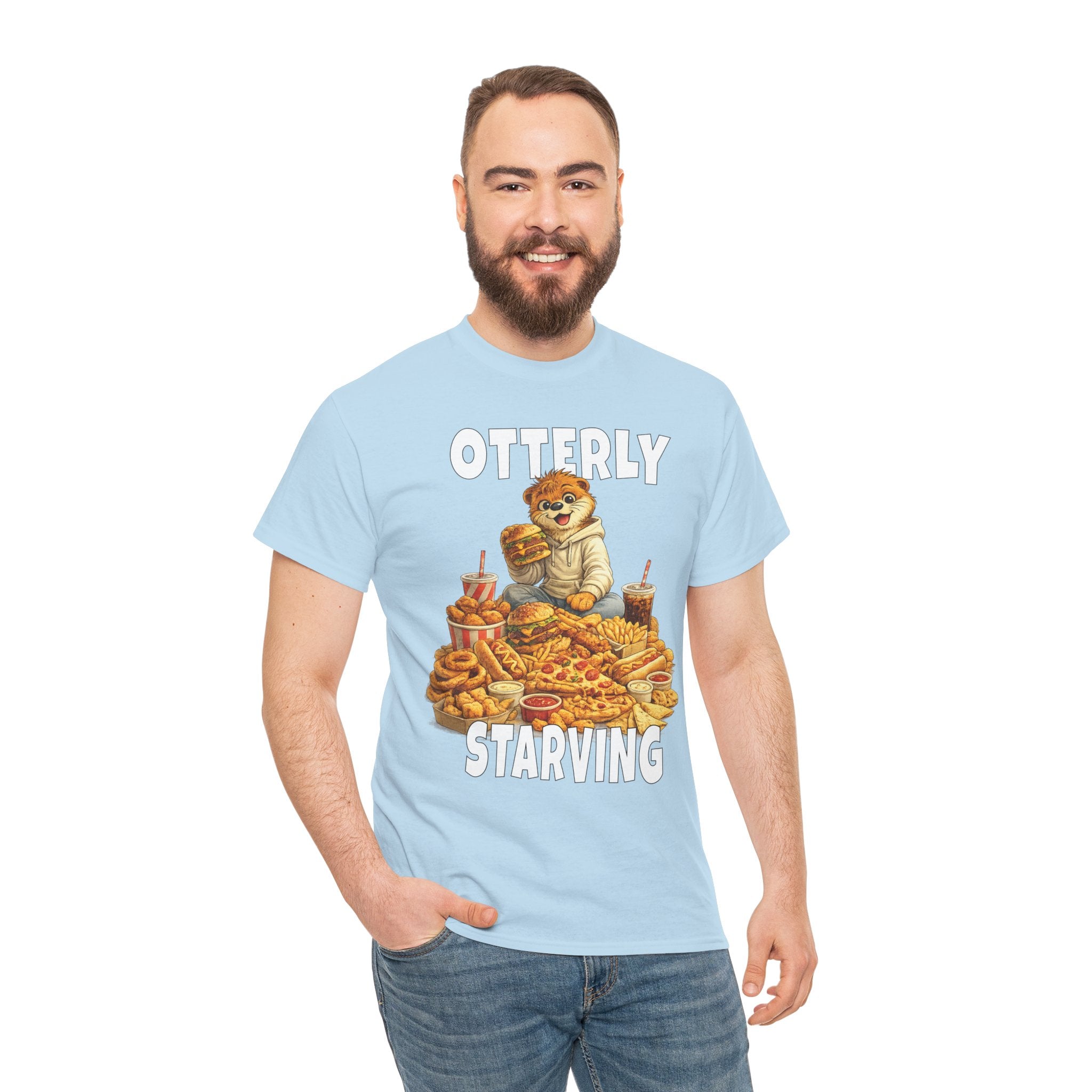 "Otterly Starving" Tee - Otter Series