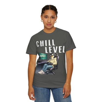 Chill Level Expert Girl T-shirt - Penguin Series