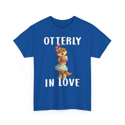 "Otterly In Love" Girl Tee - Otter Series