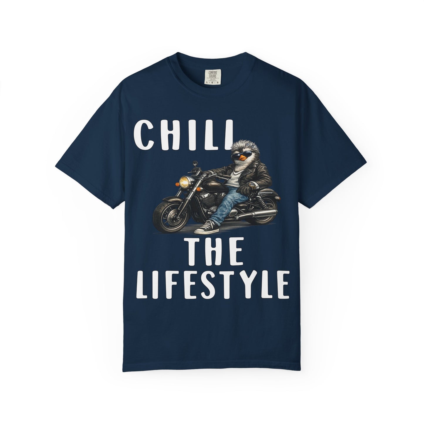 Chill The Lifestyle Grandpa T-shirt -  Penguin Series