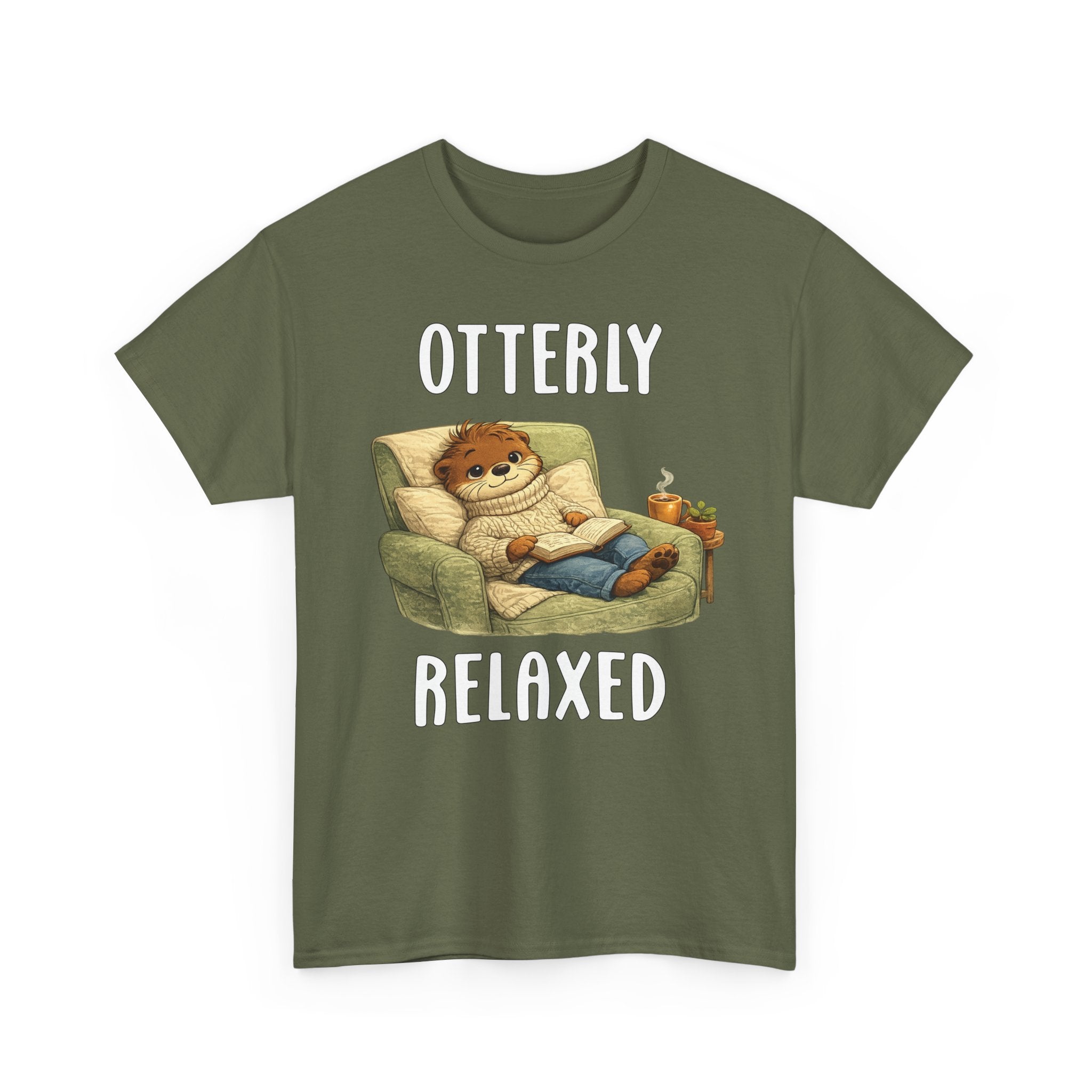 "Otterly Relaxed" Tee - Otter Series