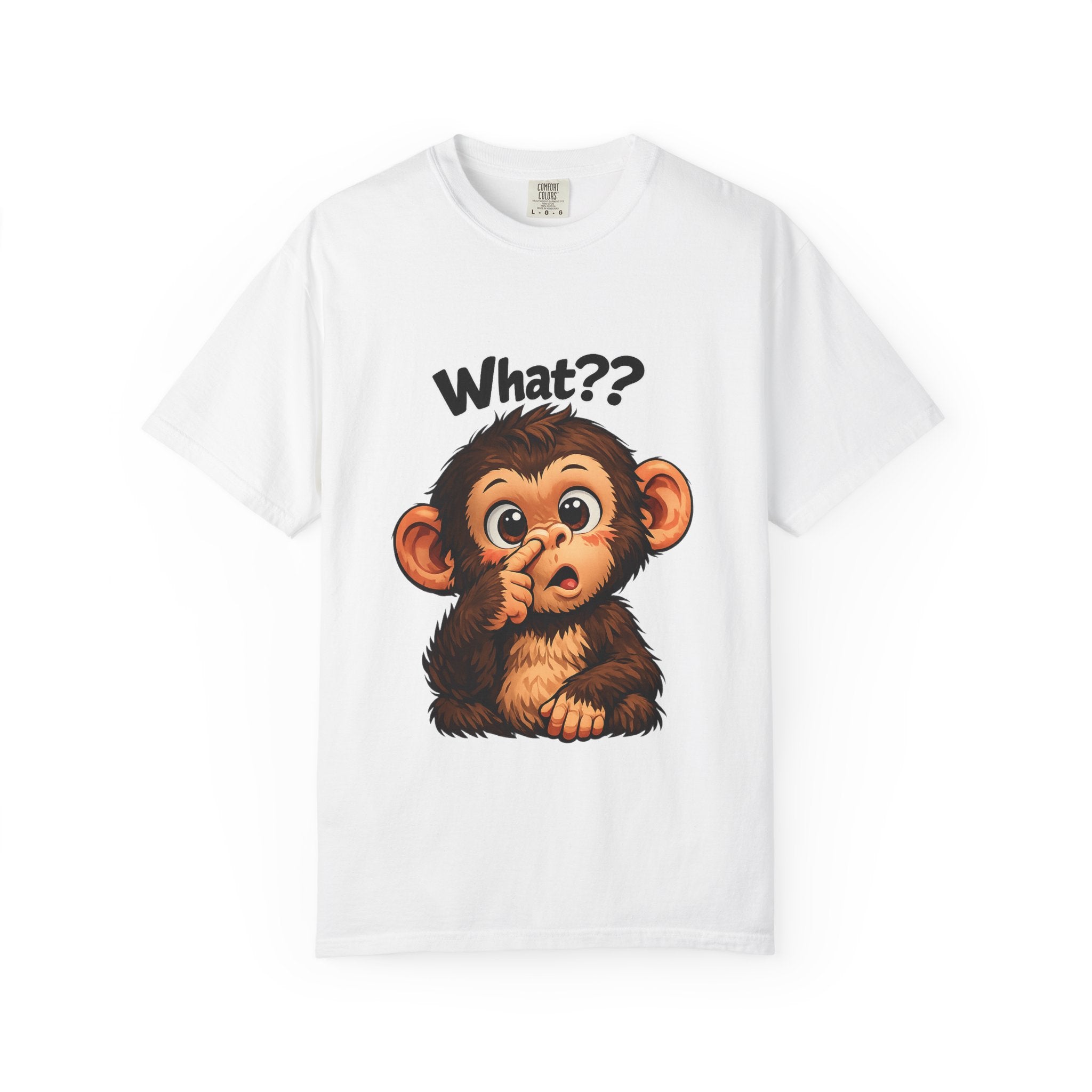Monkey Says "What?" T-shirt
