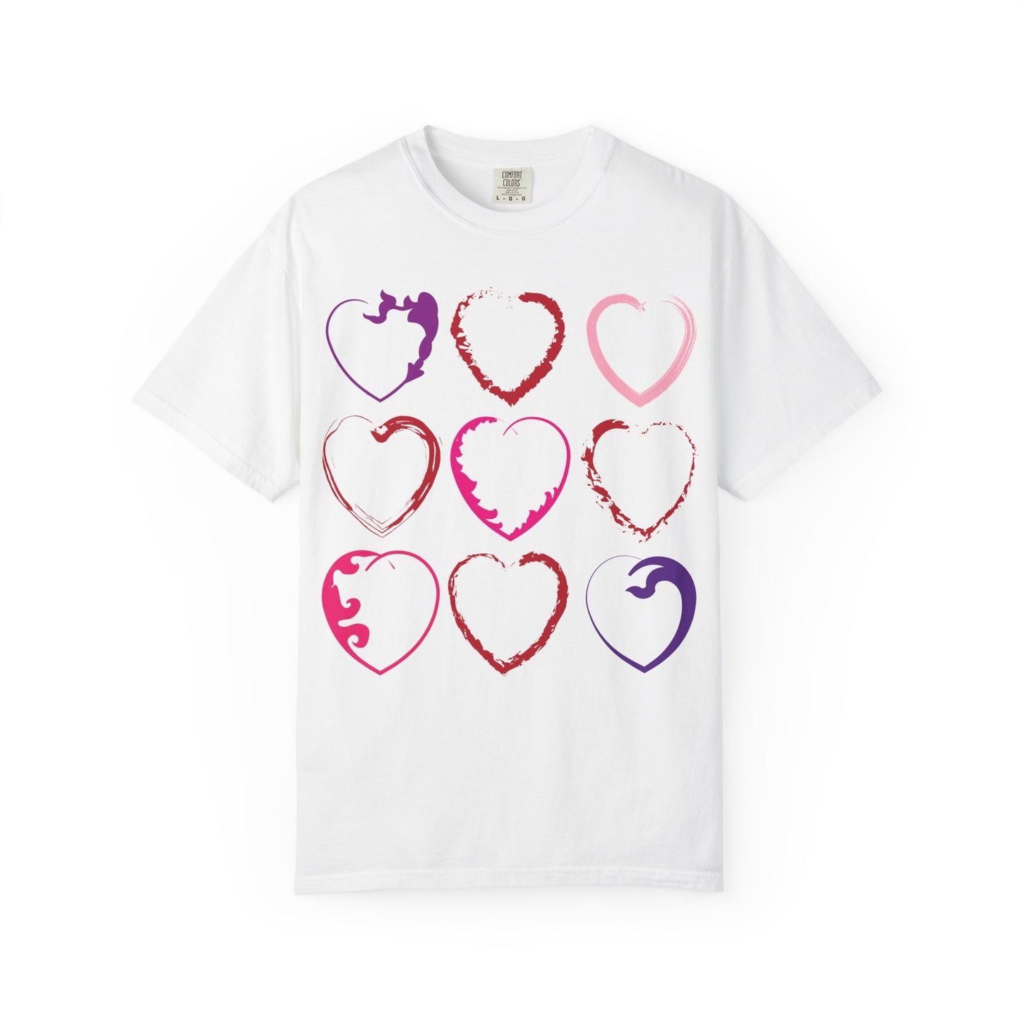 Nine Hearts Valentine's Day T-shirt