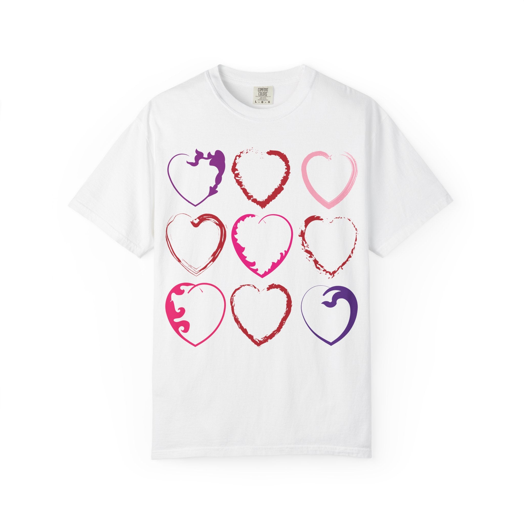 Nine Hearts Valentine's Day T-shirt