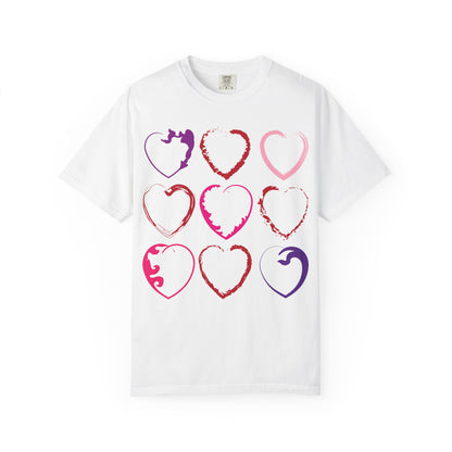 Nine Hearts Valentine's Day T-shirt
