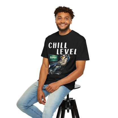 Chill Level Expert T-shirt - Penguin Series