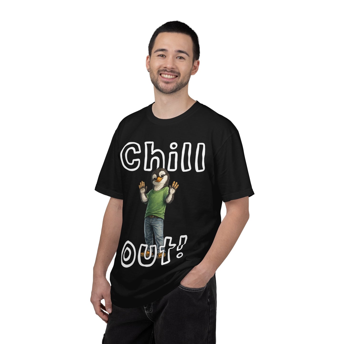 "Chill Out" T-shirt - Penguin Series
