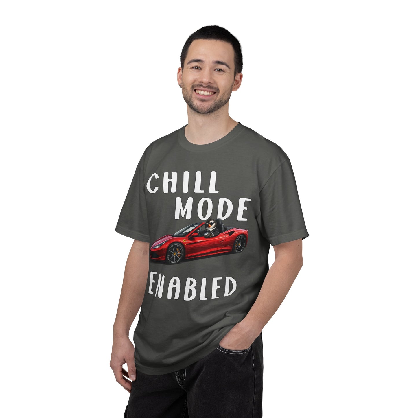 Chill Mode Enabled Boy T-shirt - Penguin Series