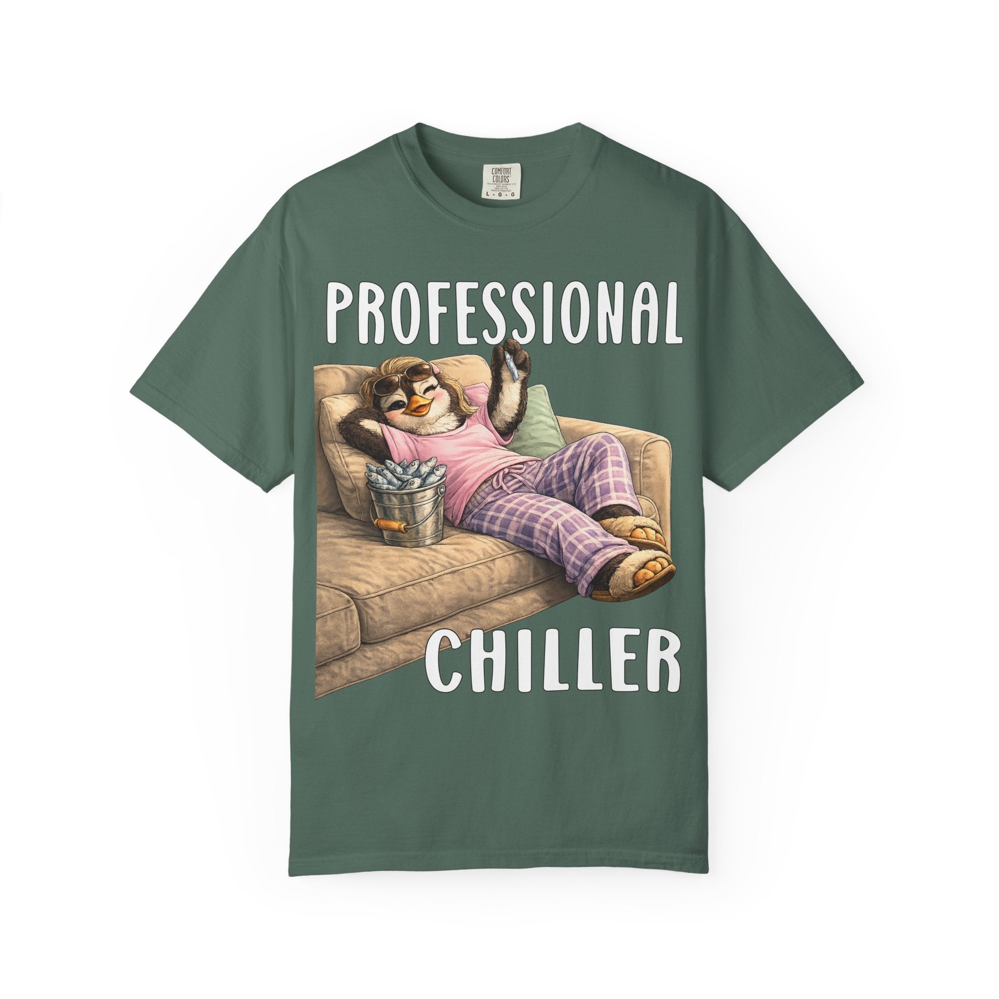 Professional Chiller Girl T-shirt - Penguin Series