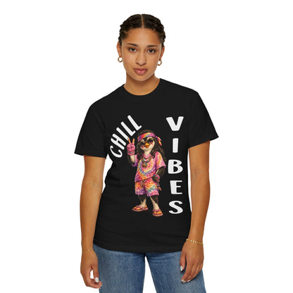 Chill Vibes Girl T-shirt - Penguin Series