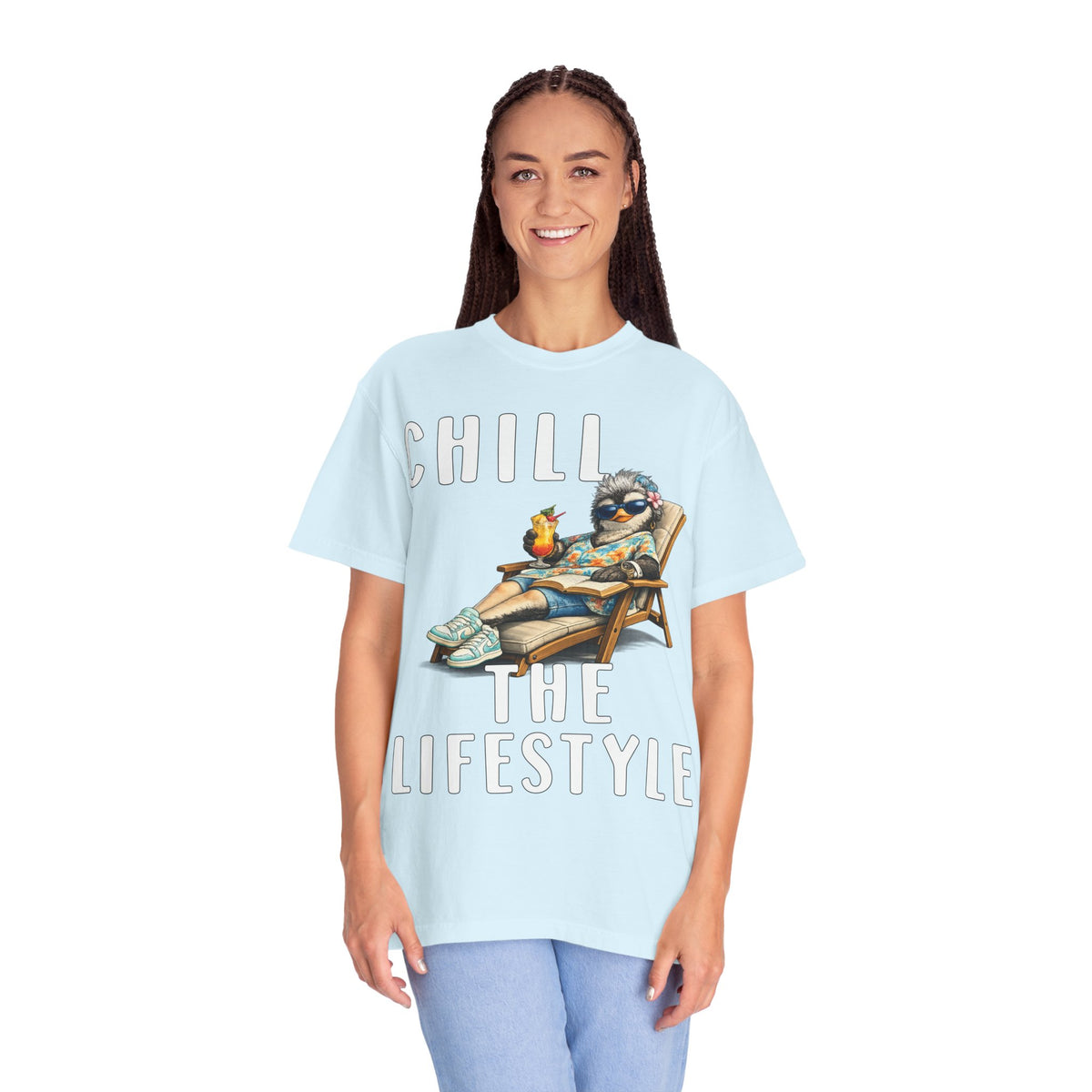 Chill The Lifestyle Grandma T-shirt - Penguin Series