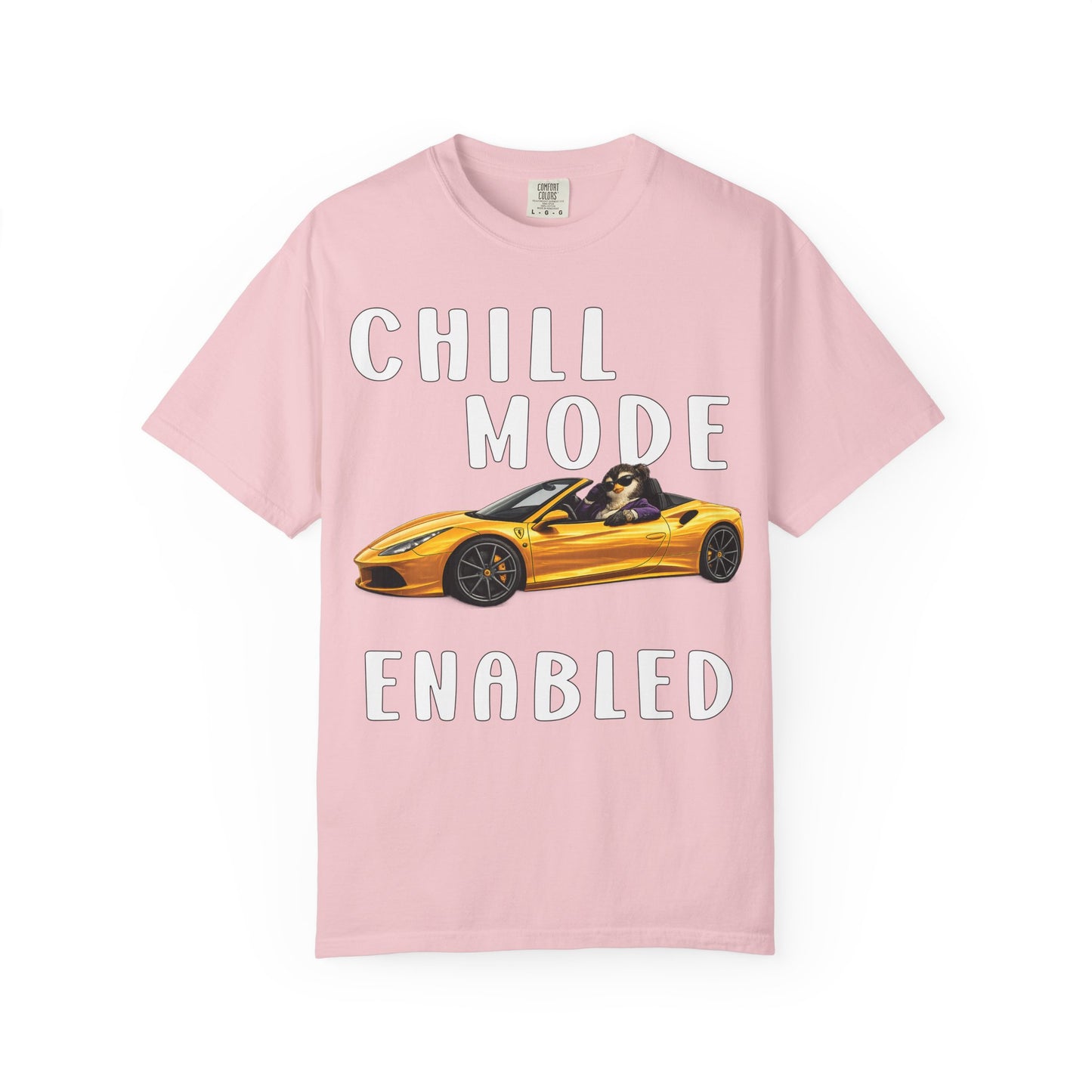 Chill Mode Enabled Girl T-shirt - Penguin Series