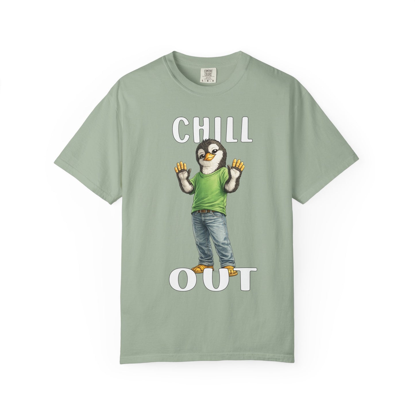 Chill Out Boy T-shirt - Penguin Series
