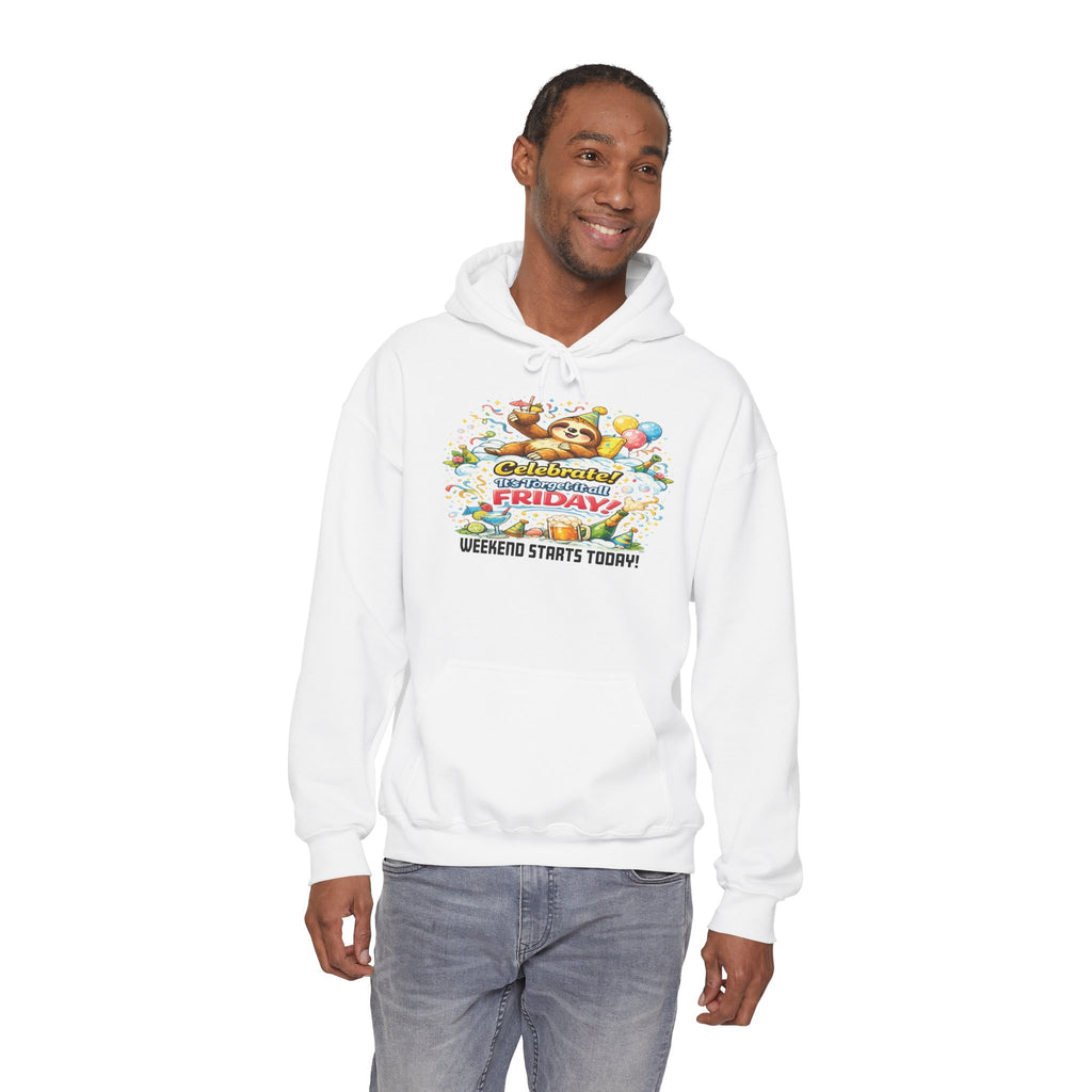 Friday - Procrastination Sloth Series Hoodie