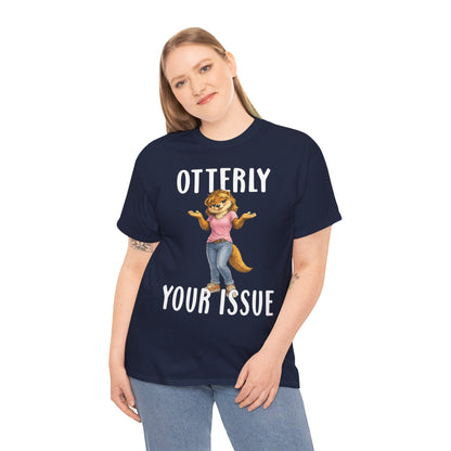 "Otterly Your Issue" Girl Tee - Otter Series