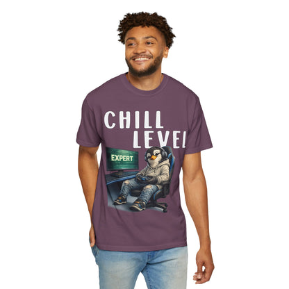 Chill Level Expert T-shirt - Penguin Series