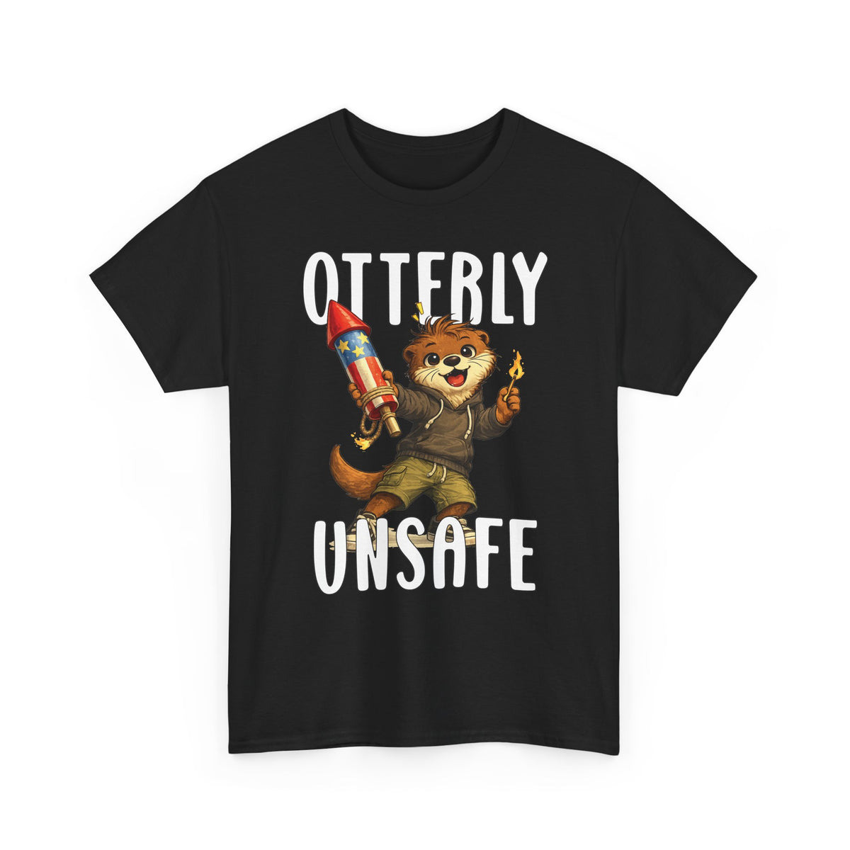 "Otterly Unsafe" Tee - Otter Series