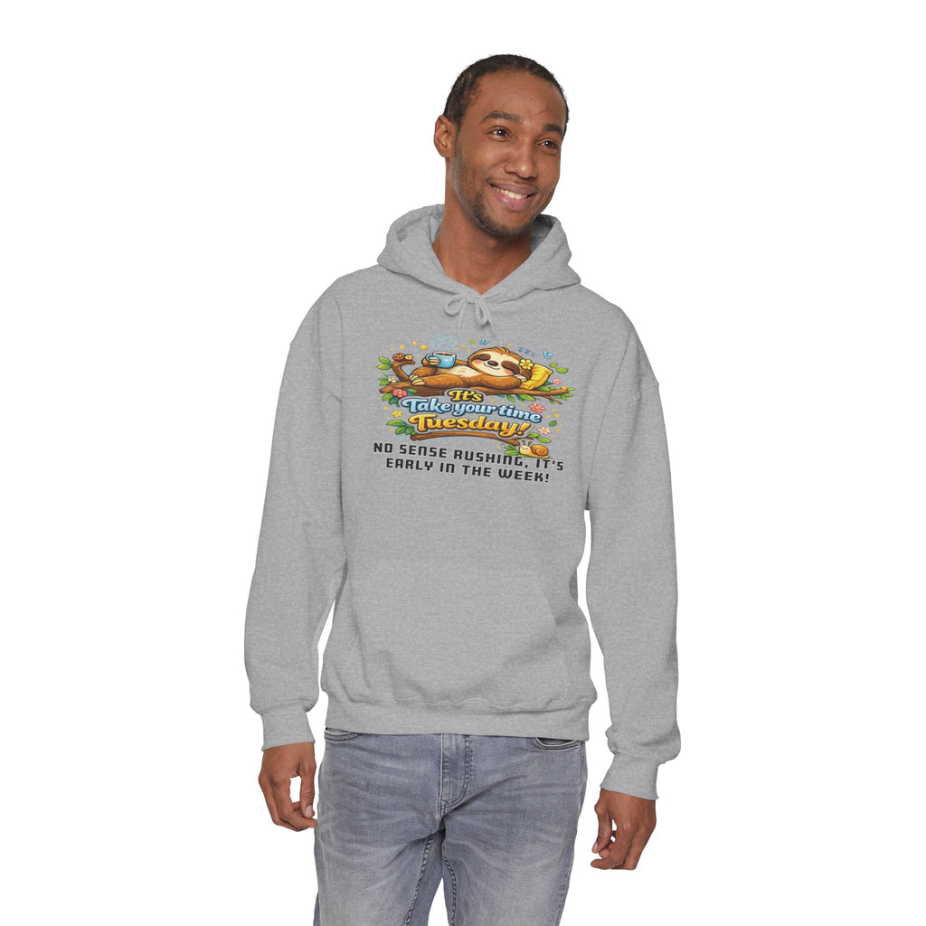 Tuesday - Procrastination Sloth Series Hoodie