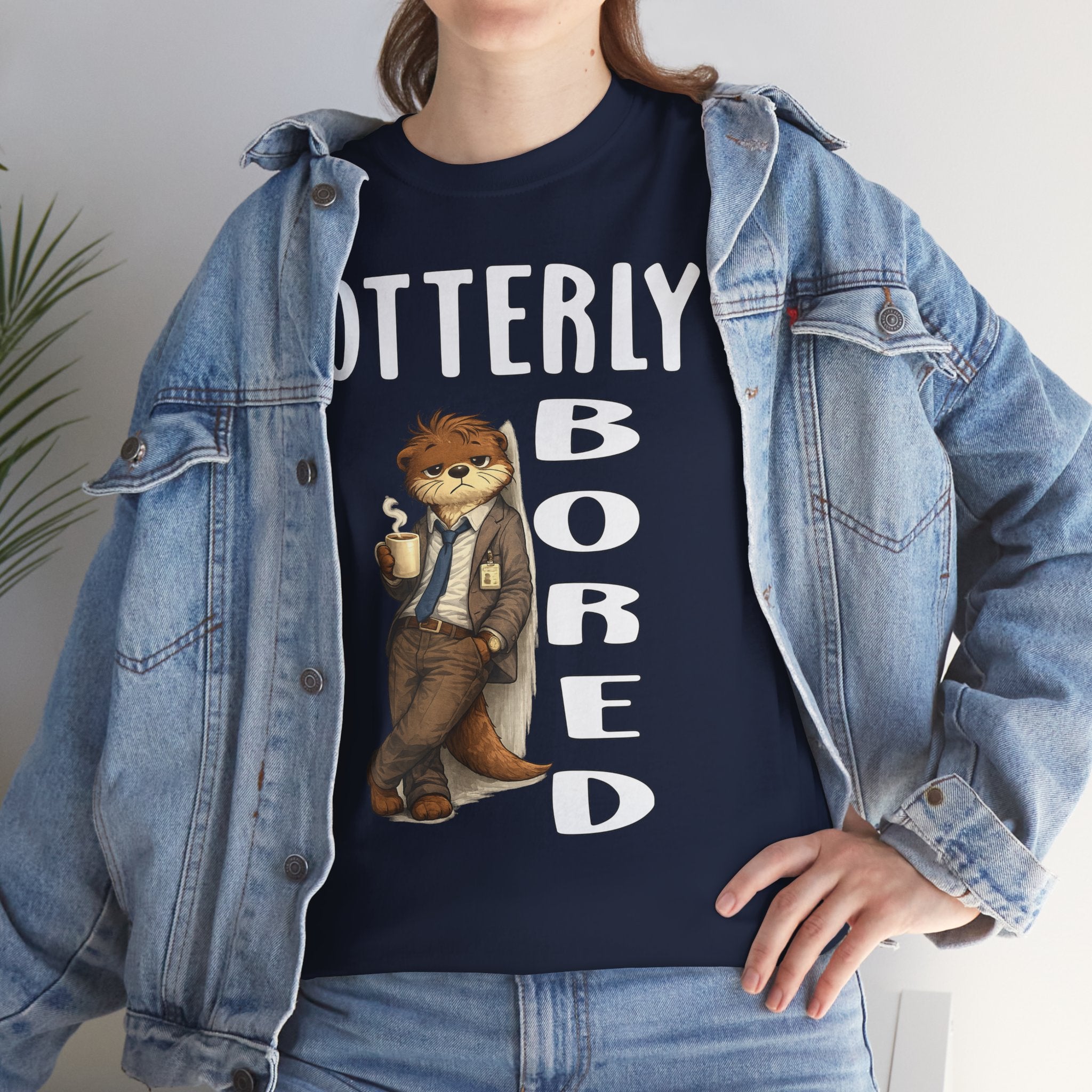 "Otterly Bored" Tee - Otter Series